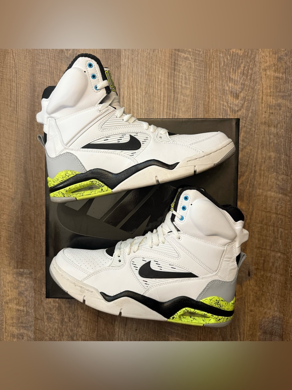 Nike Air Command Force Billy Hoyle White Volt David Robinson